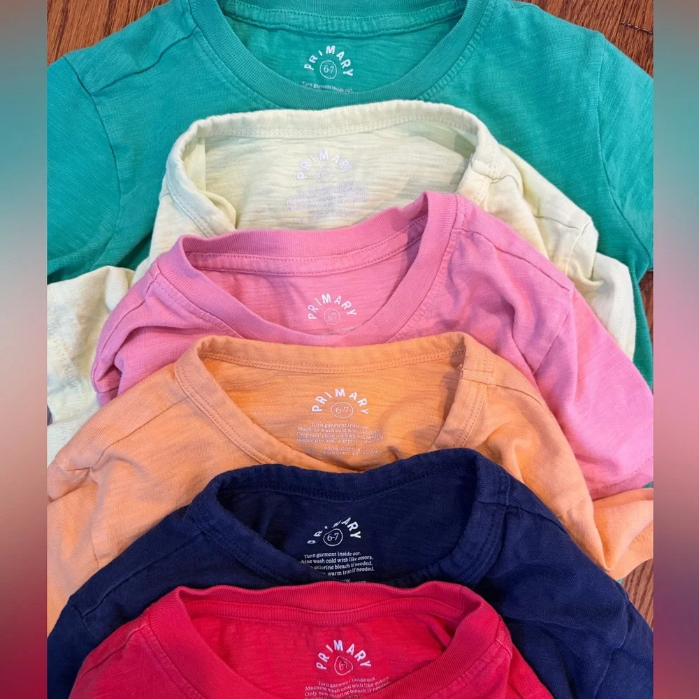 6 Primary Kids Graphic Tees - Picture 9 of 9
